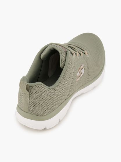 Skechers PURE GENIUS - OPTIMISTIC MIX Slip-Ons – Grün