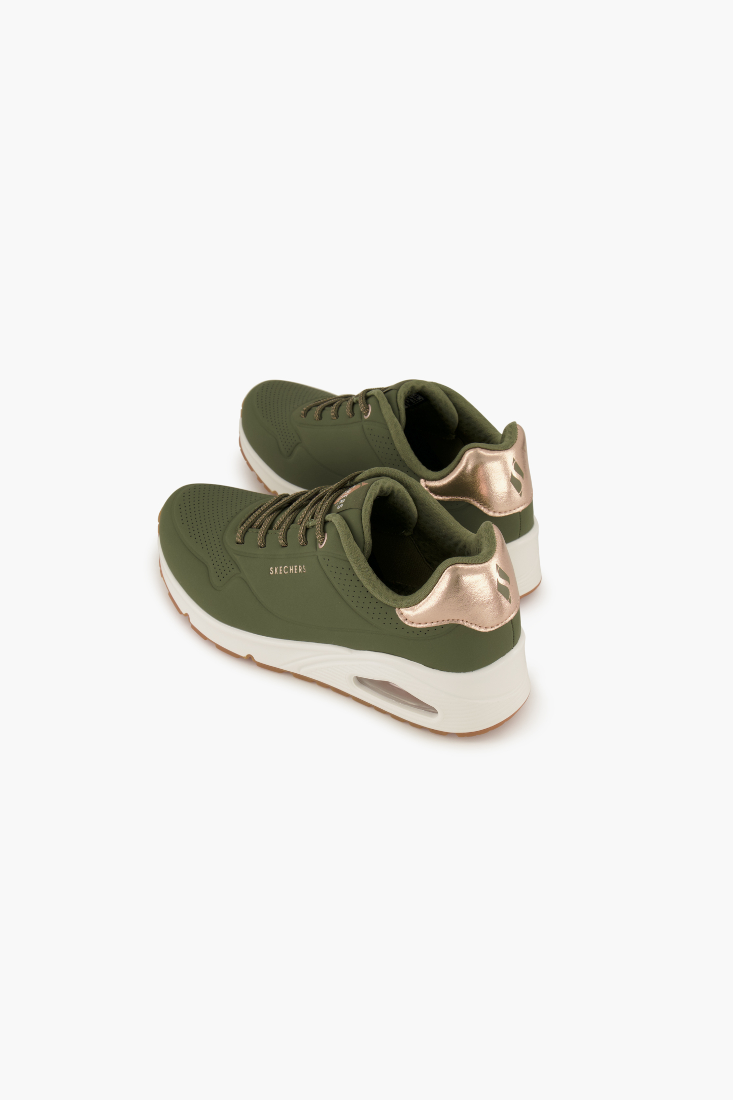 Skechers UNO - SHIMMER AWAY Slip-Ons – Grün
