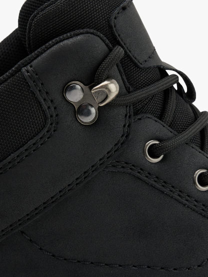 Landrover Schnürboots – Schwarz