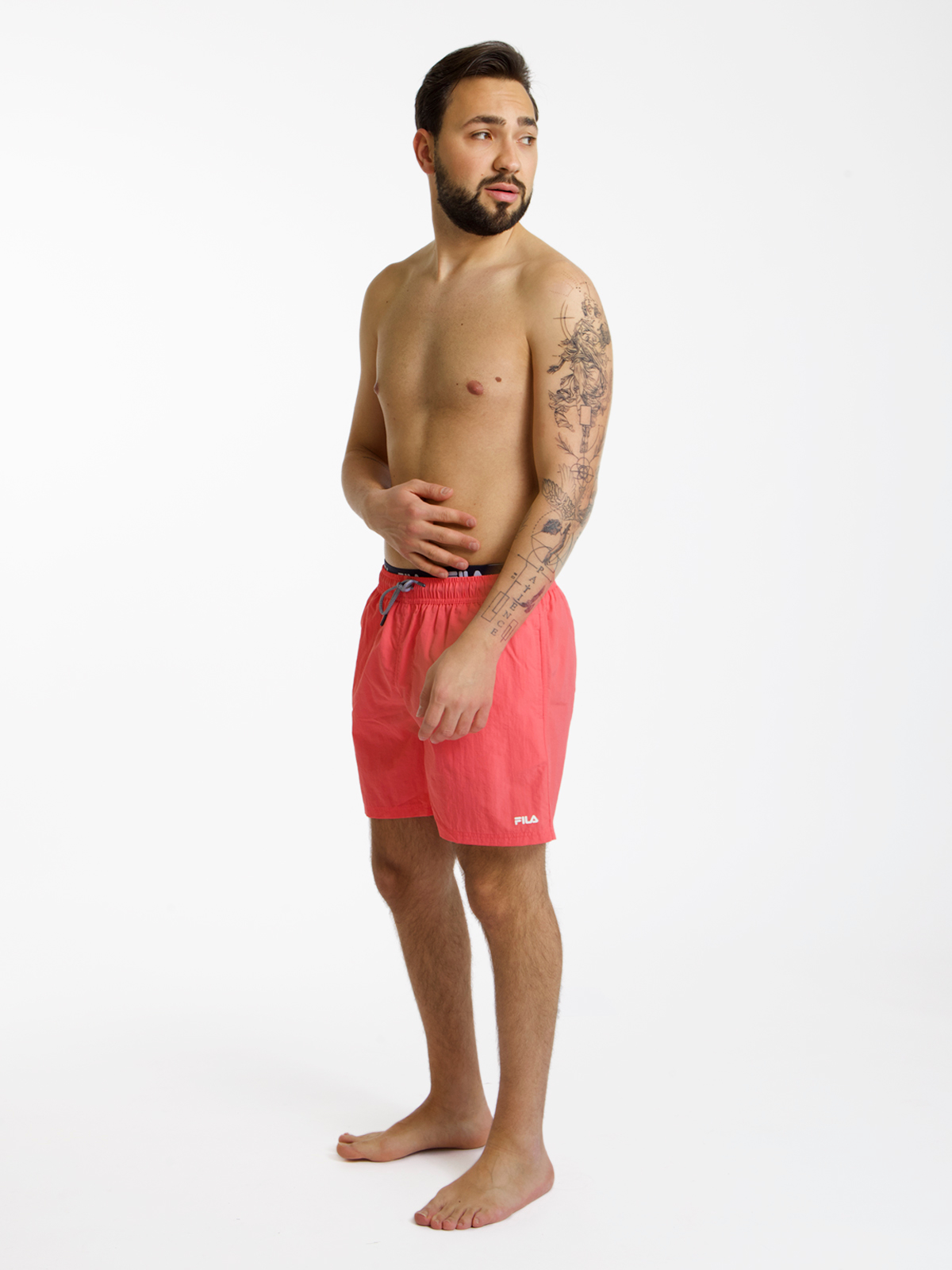 FILA Badeshorts – Orange