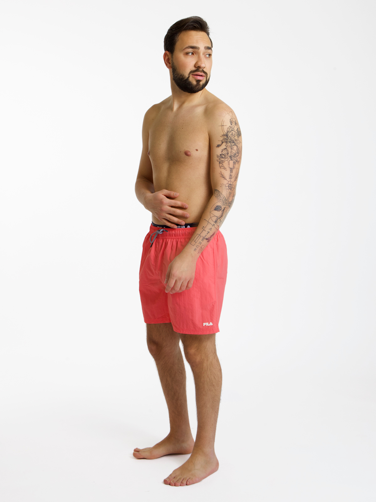 FILA Badeshorts – Orange