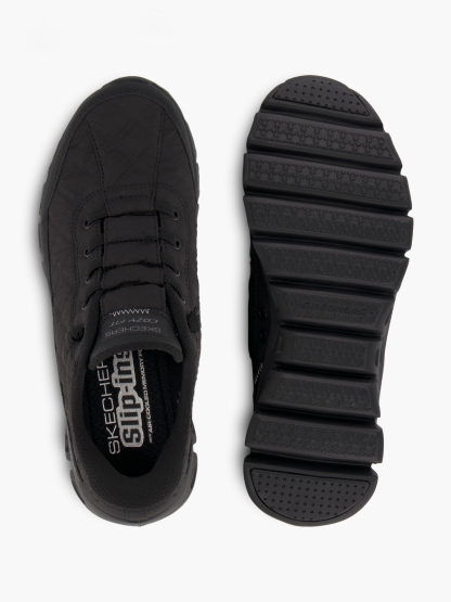 Skechers HANDS FREE SLIP-INS GLIDE STEP COZY FIT Sneaker – Schwarz