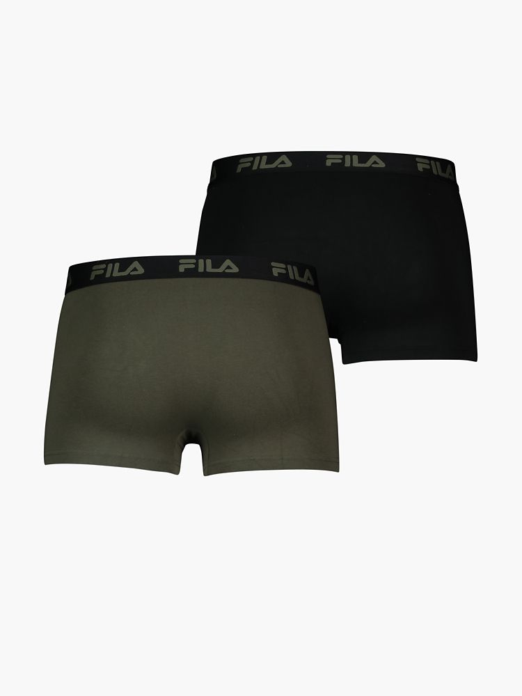 FILA 2x Boxershorts – Schwarz