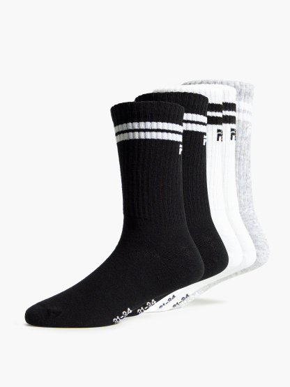FILA 5x Socken – Schwarz