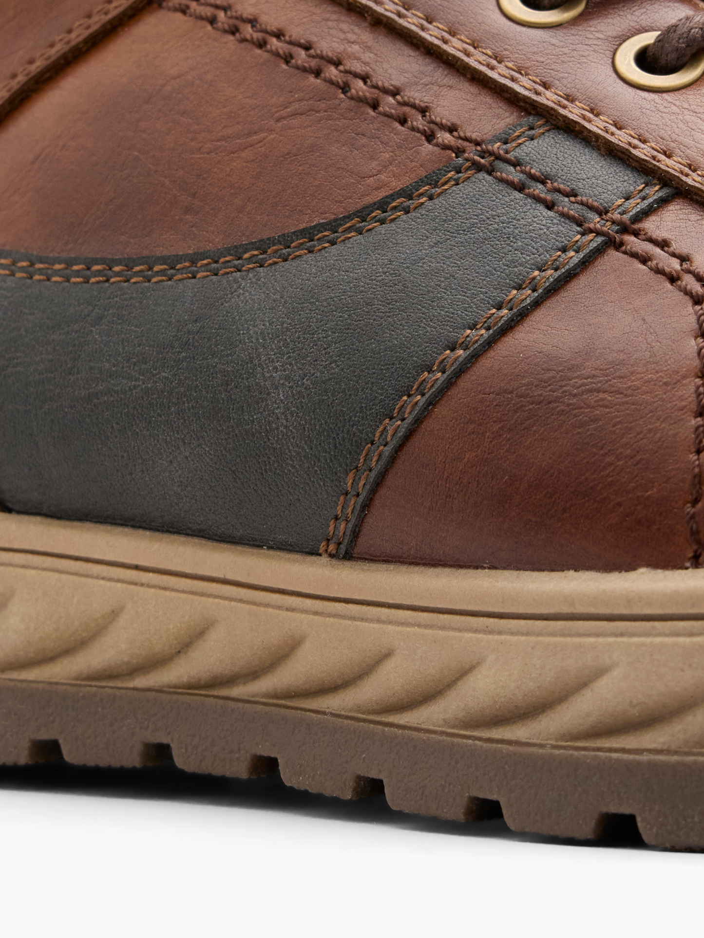 AM Shoe Schnürboots – Braun