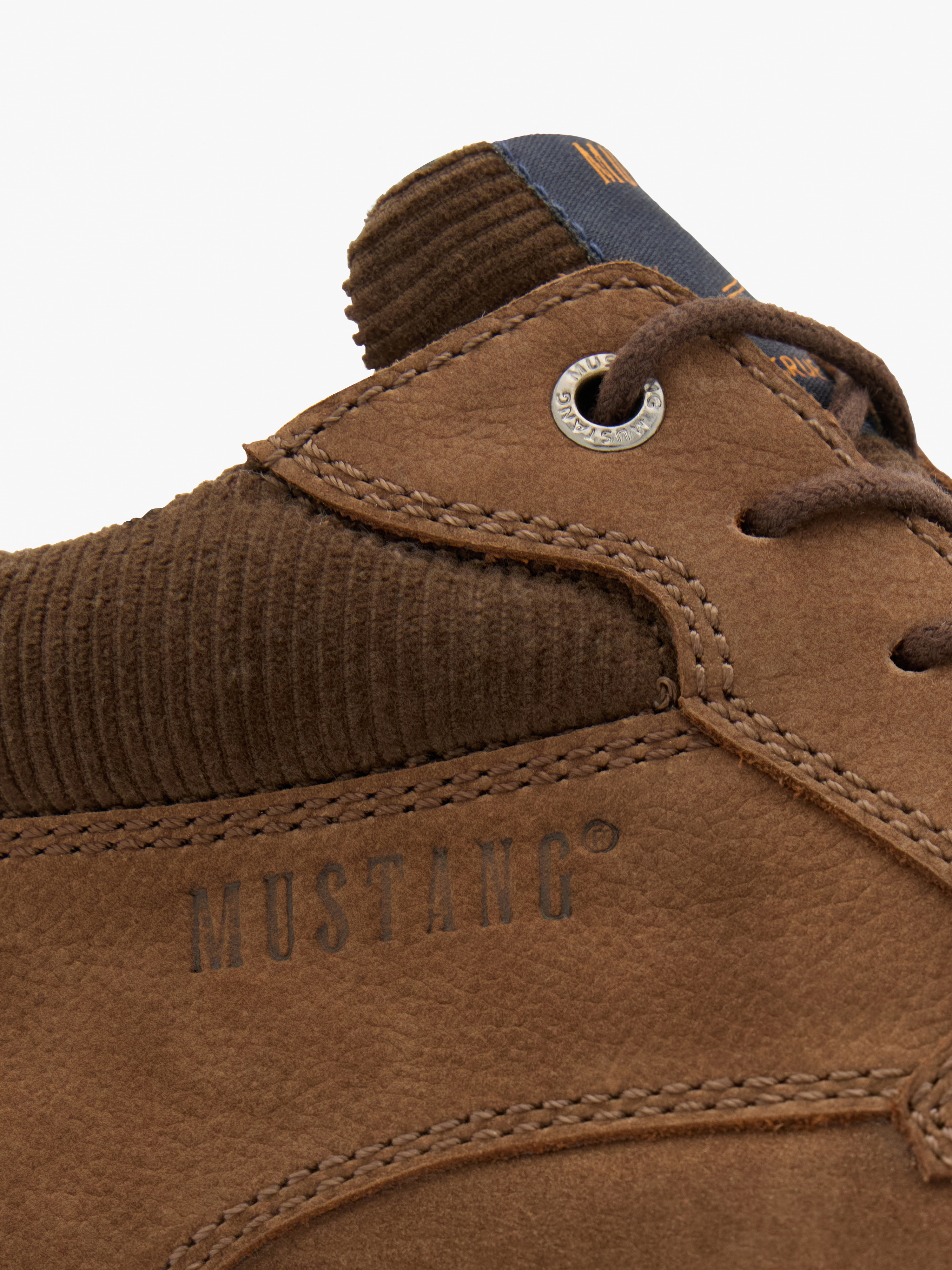 MUSTANG Schnürboots – Braun