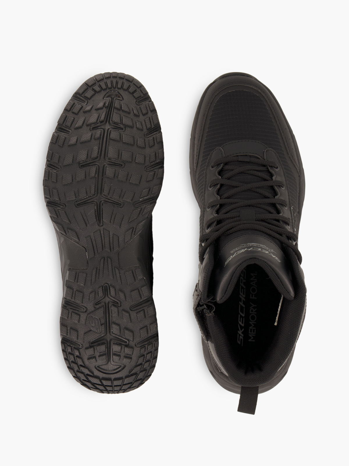 Skechers HILLCREST 2.0 Schnürboots – Schwarz