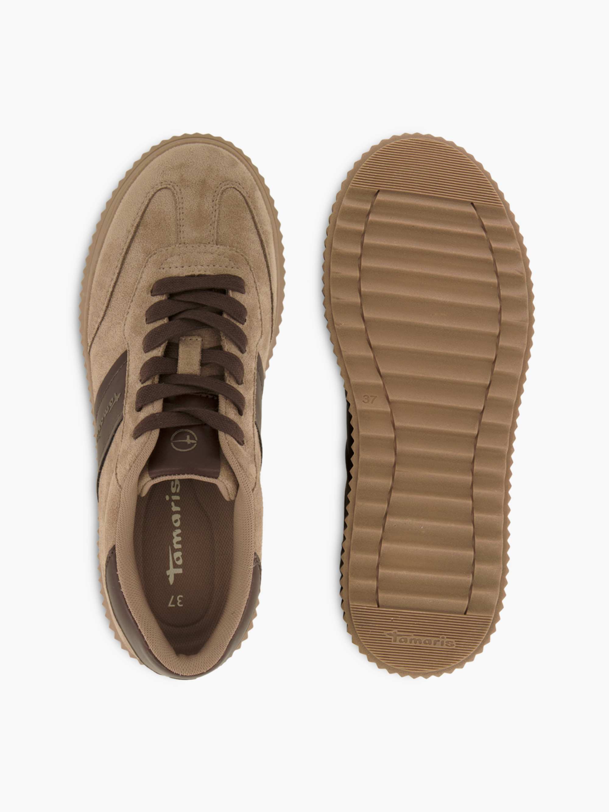Tamaris Sneaker – Taupe – Taupe