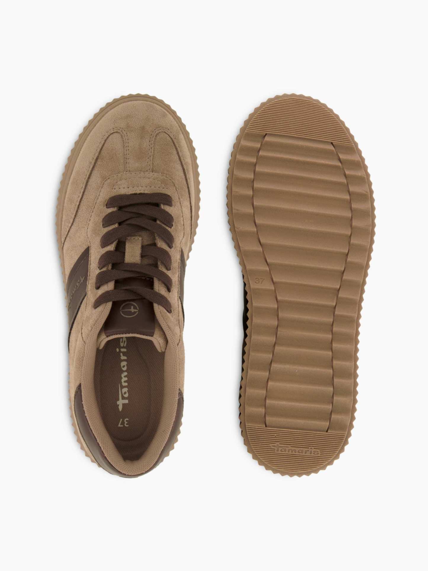 Tamaris Sneaker – Taupe – Taupe