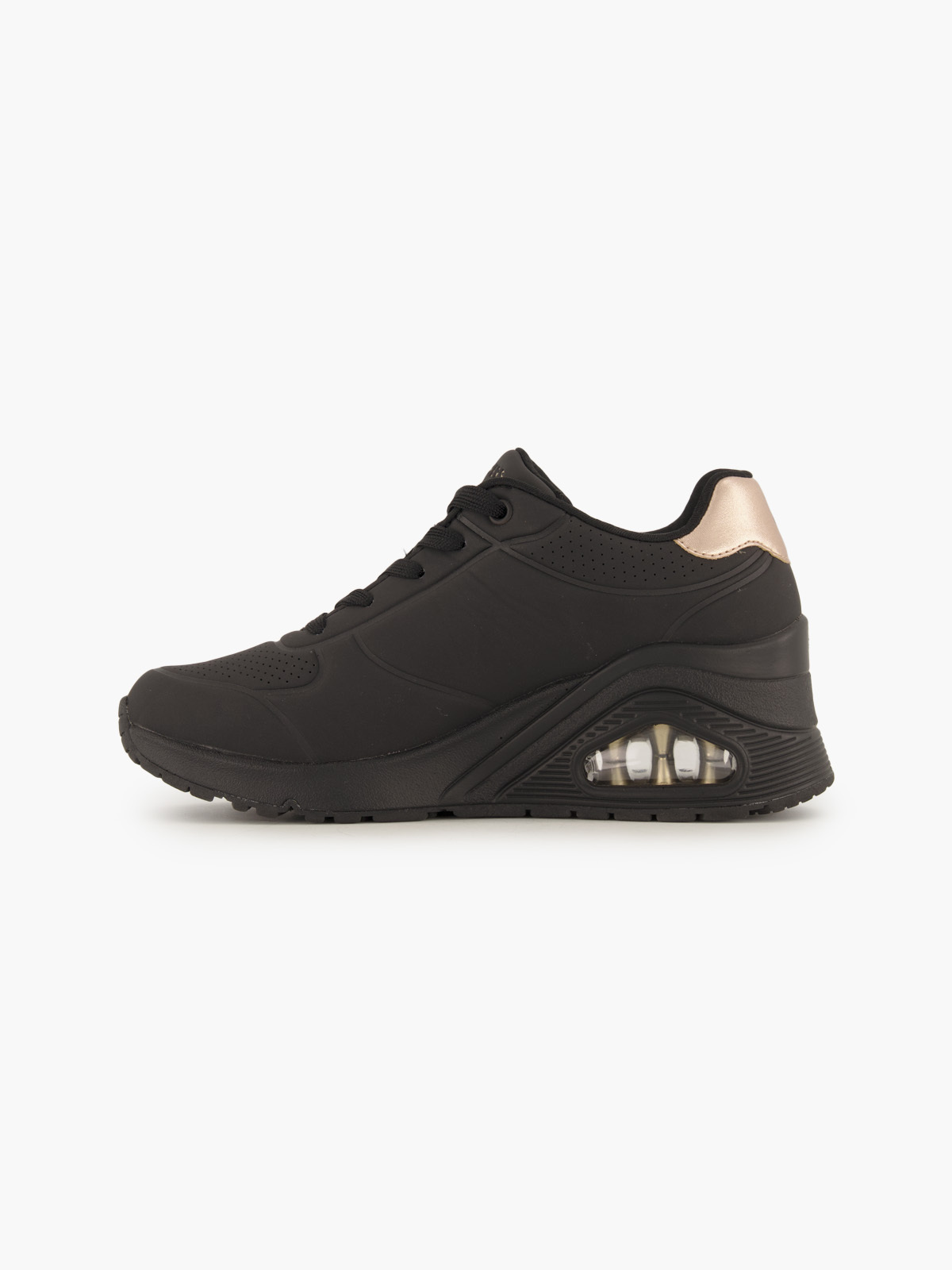 Skechers UNO WEDGE-HI STEPS Sneaker – Schwarz