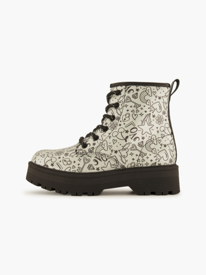 Skechers Schnürboots – Weiss