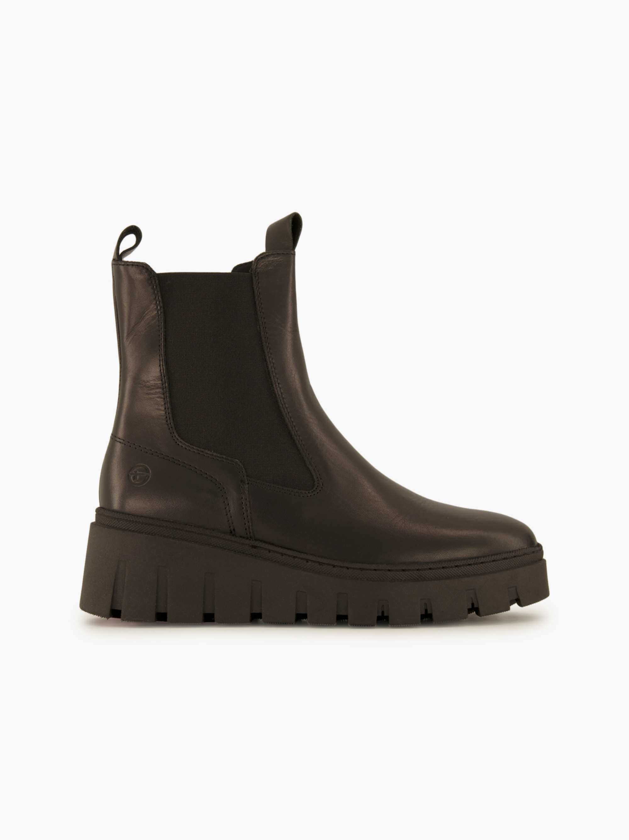 Tamaris Chelsea Boot – Taupe – Schwarz