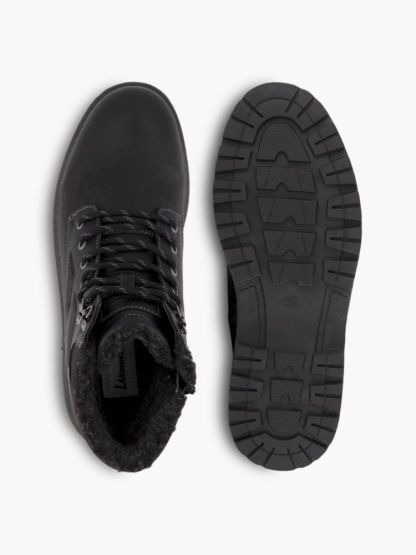 Landrover Schnürboots – Schwarz