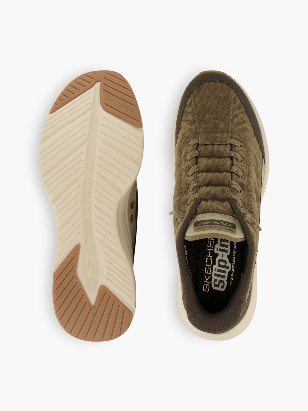 Skechers HANDS FREE SLIP-INS COZY FIT Sneaker – Braun (02664567)