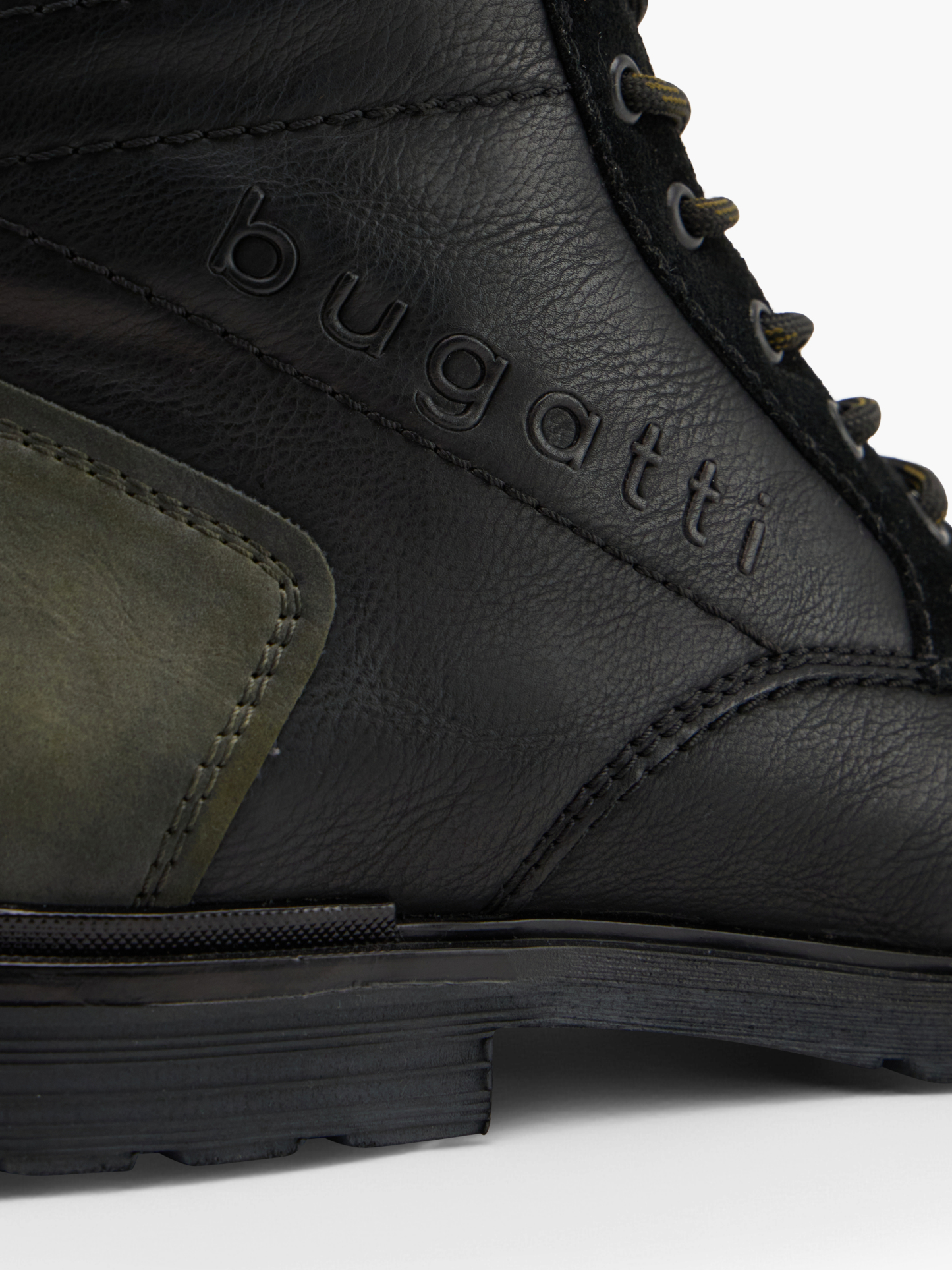 bugatti Schnürboots – Schwarz