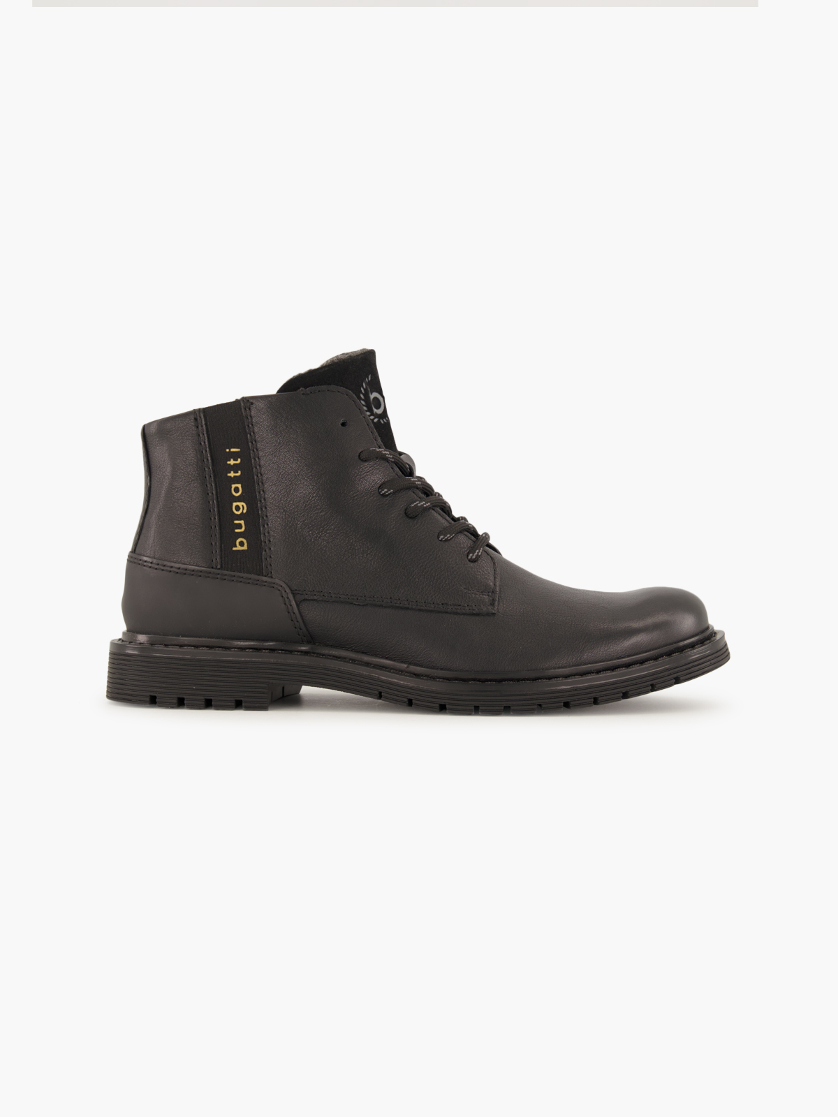 bugatti Schnürboots – Schwarz