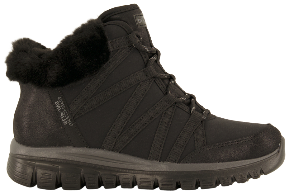 Skechers HANDS FREE SLIP-INS UNO RUGGED Schnürboots – Schwarz