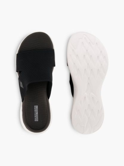 Skechers Slide – Schwarz