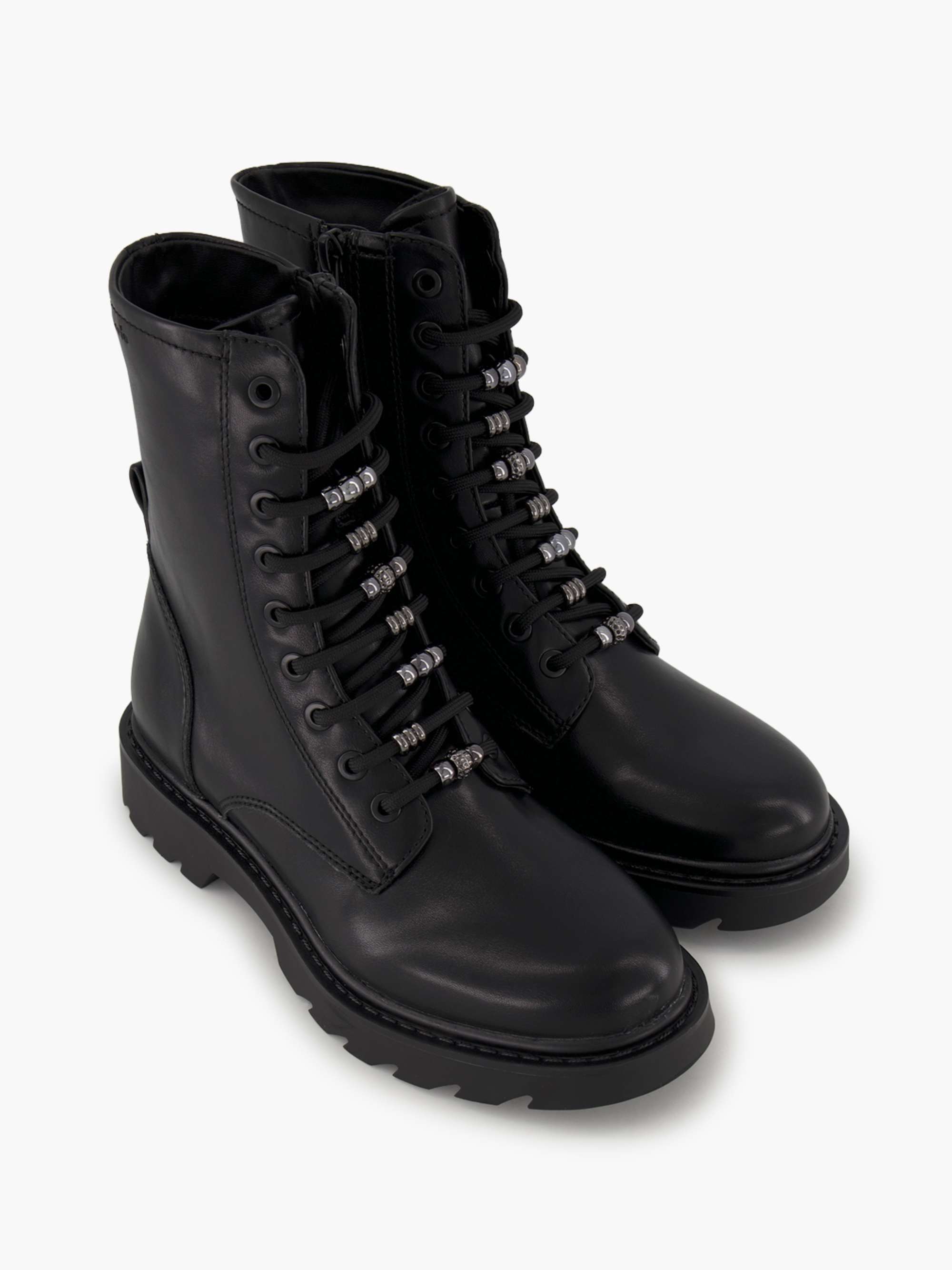 Tamaris Schnürboots – Schwarz – Schwarz
