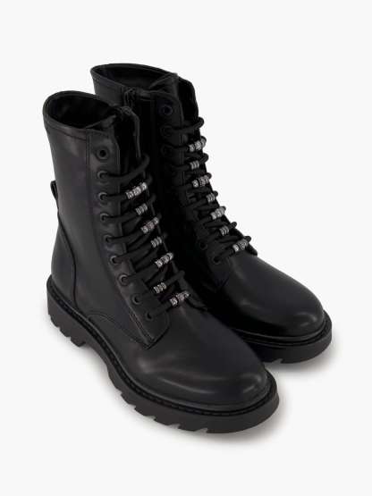Tamaris Schnürboots – Schwarz – Schwarz