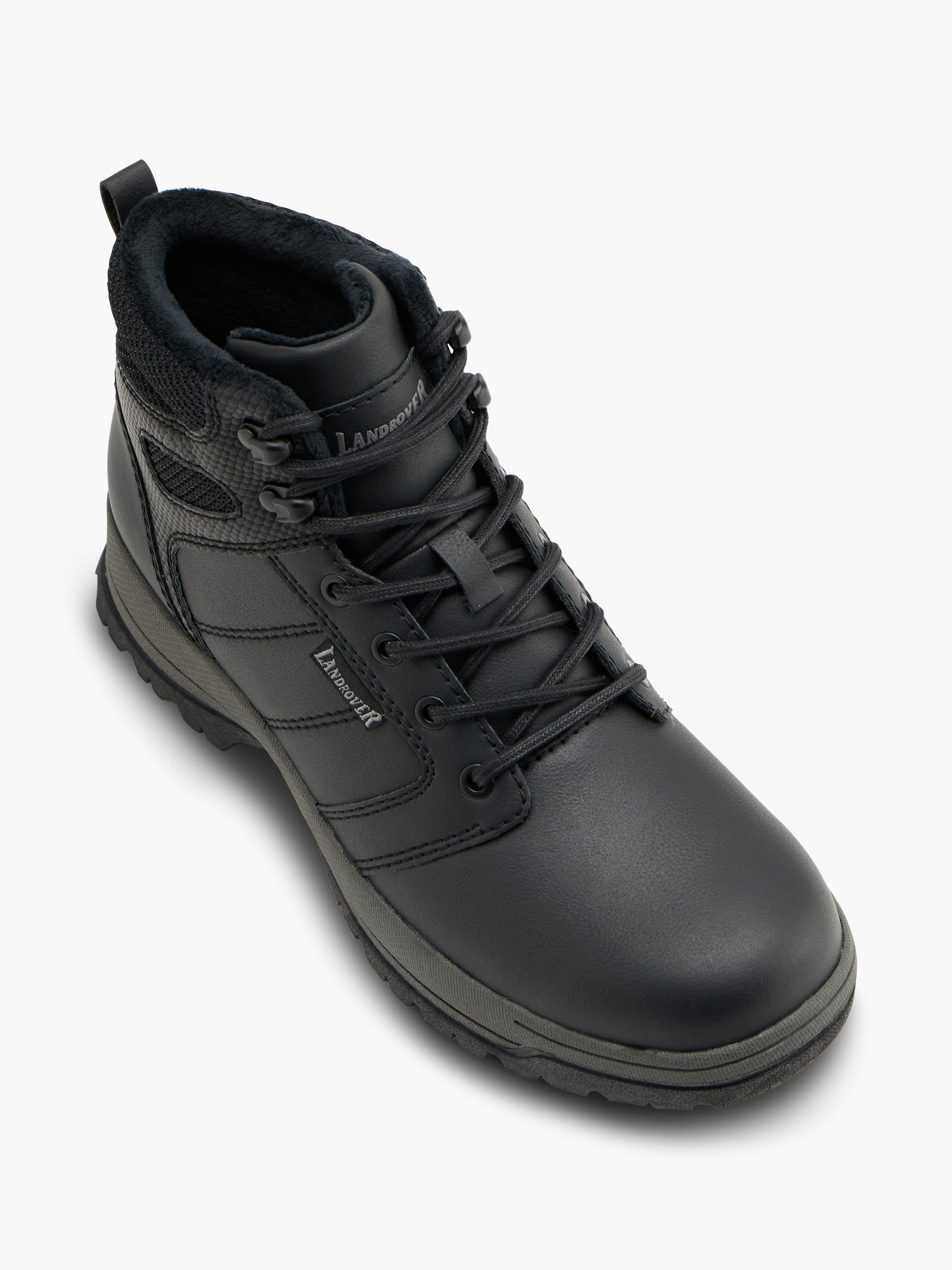 Landrover Schnürboots – Schwarz