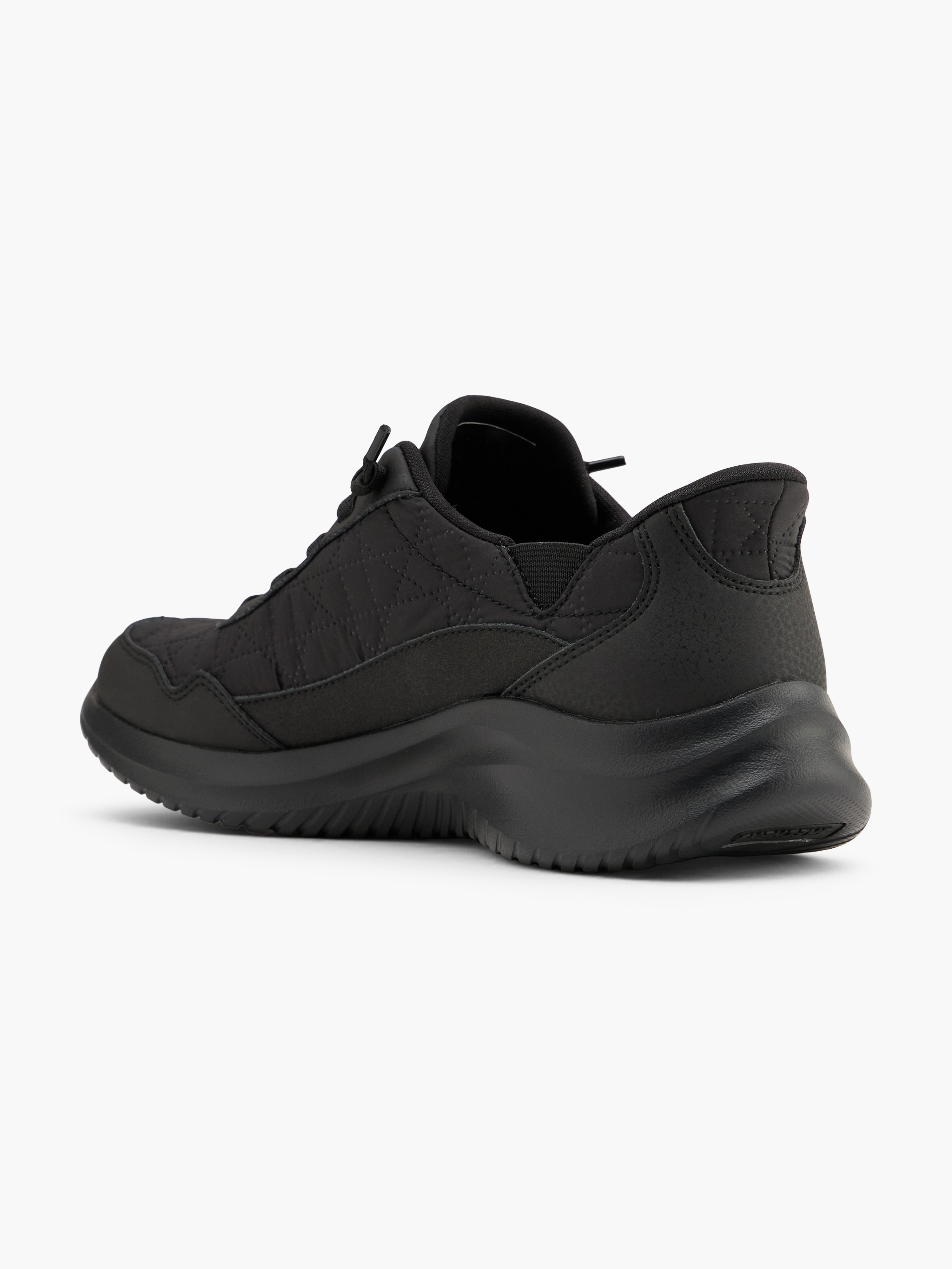 Skechers SWIFT FIT COZY FIT Slip-Ons – Schwarz