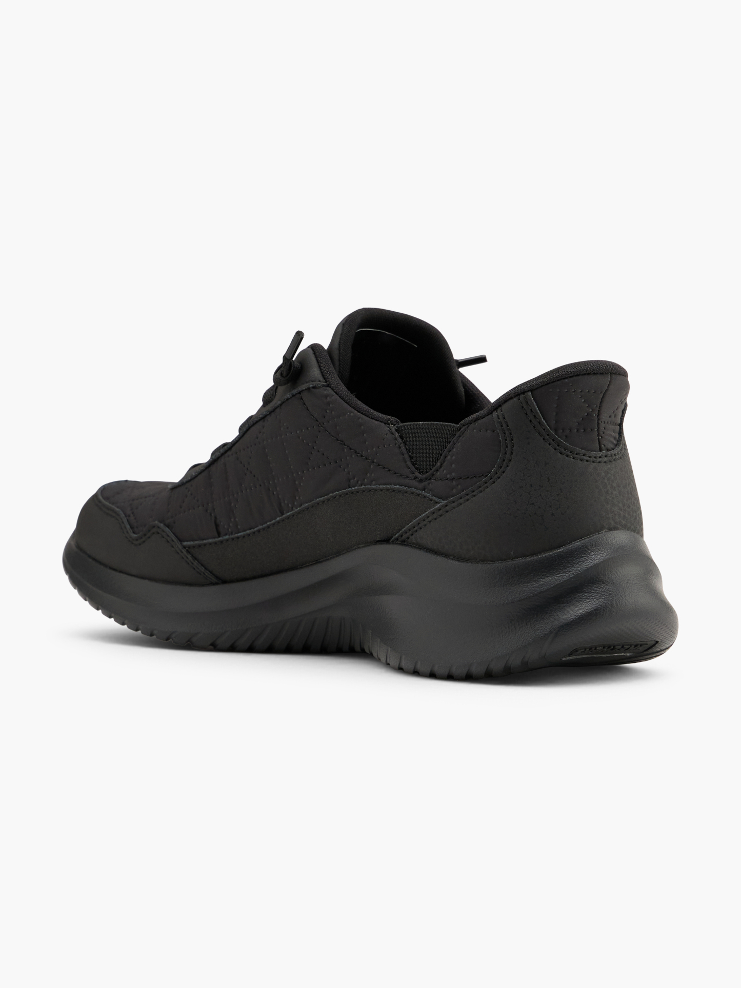 Skechers SWIFT FIT COZY FIT Slip-Ons – Schwarz