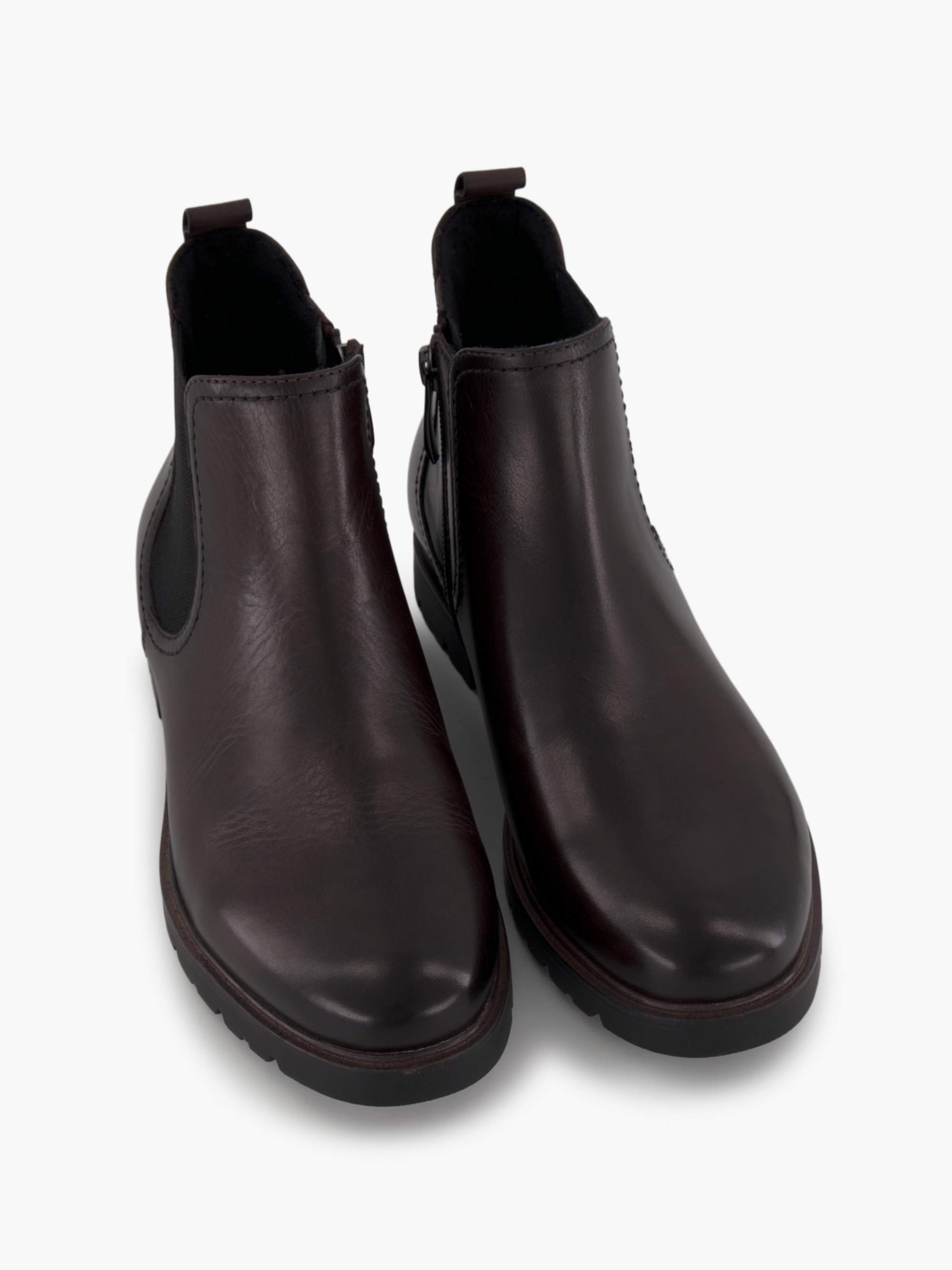 Tamaris Chelsea Boot – Schwarz – Braun