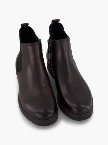 Tamaris Chelsea Boot – Schwarz – Braun
