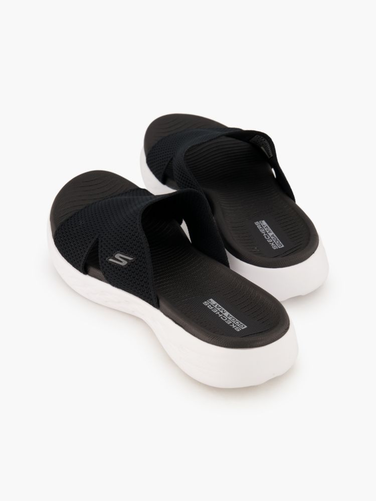 Skechers Slide – Schwarz