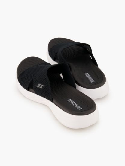 Skechers Slide – Schwarz