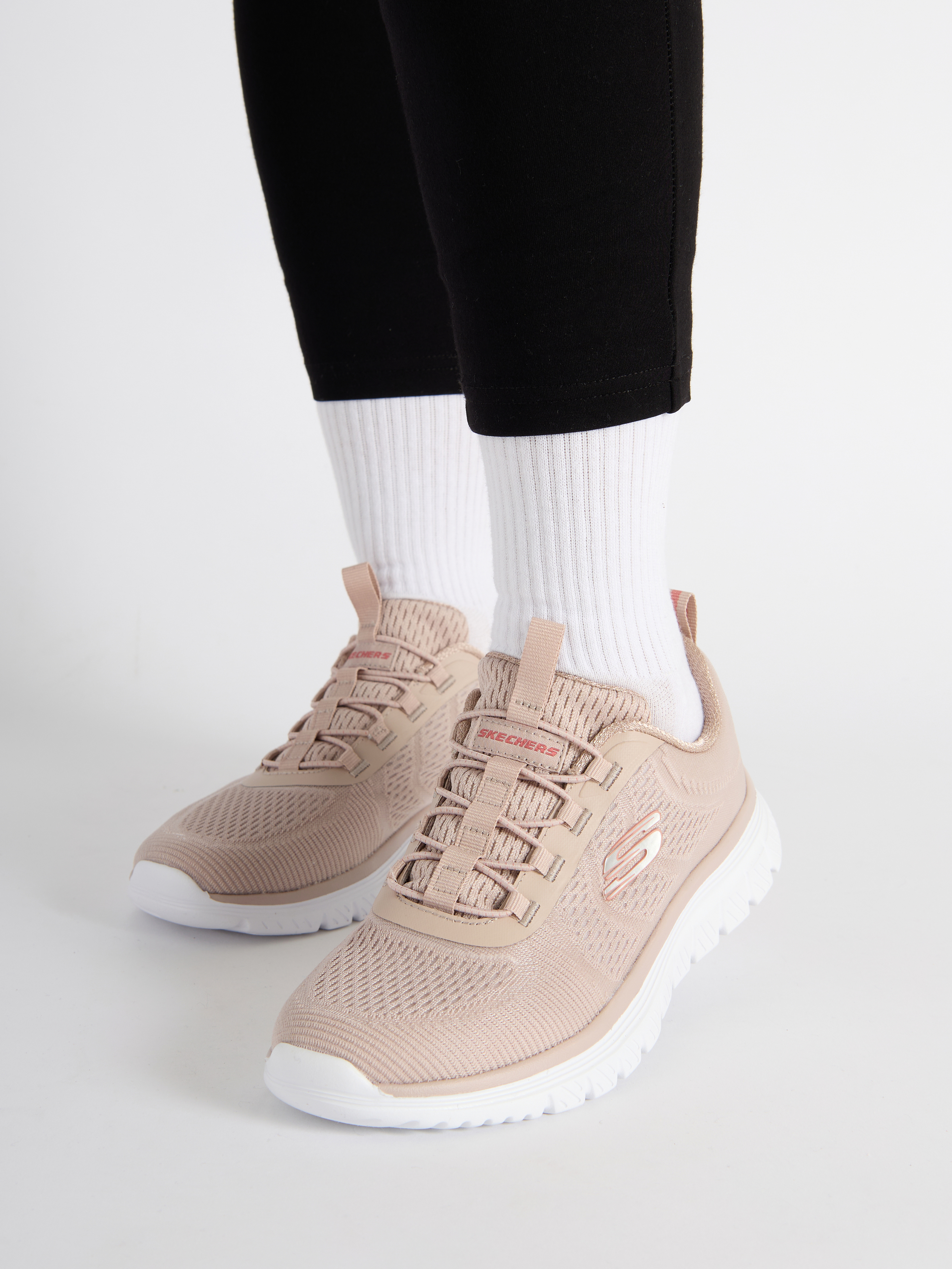 Skechers GRACEFUL 4.0 Slip-Ons – Pink