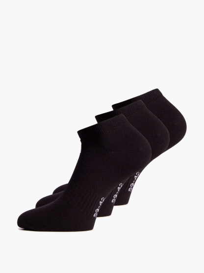 FILA 3x Socken – Schwarz