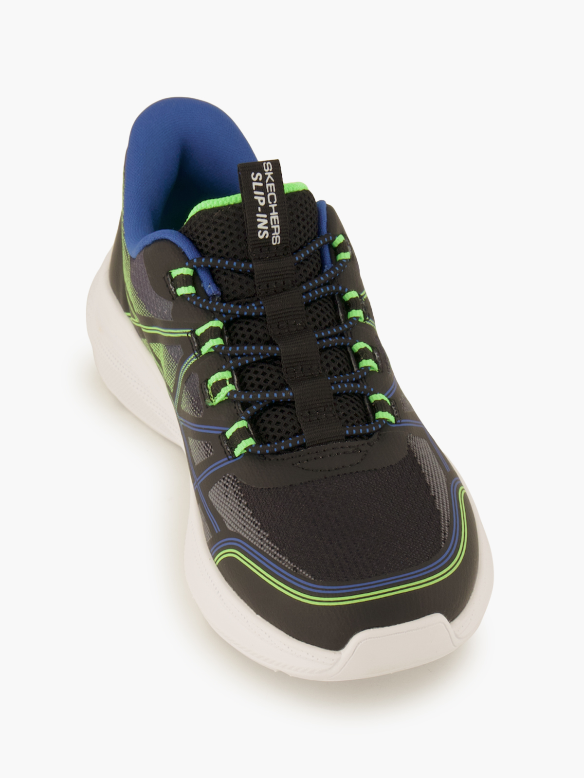 Skechers HANDS FREE SLIP-INS MICROSPEC MAX Sneaker – Blau