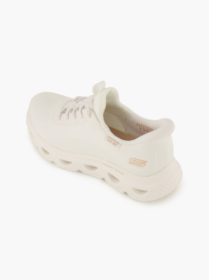 Skechers HANDS FREE SLIP-INS GLIDE STEP Slip-Ons – Weiss