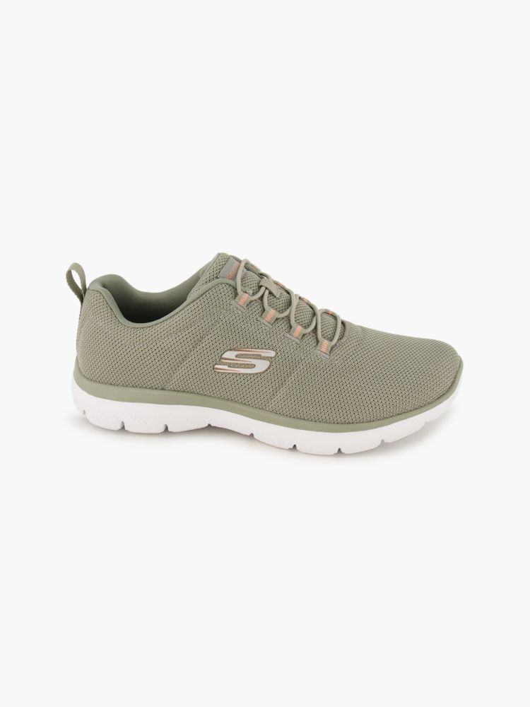 Skechers PURE GENIUS - OPTIMISTIC MIX Slip-Ons – Grün