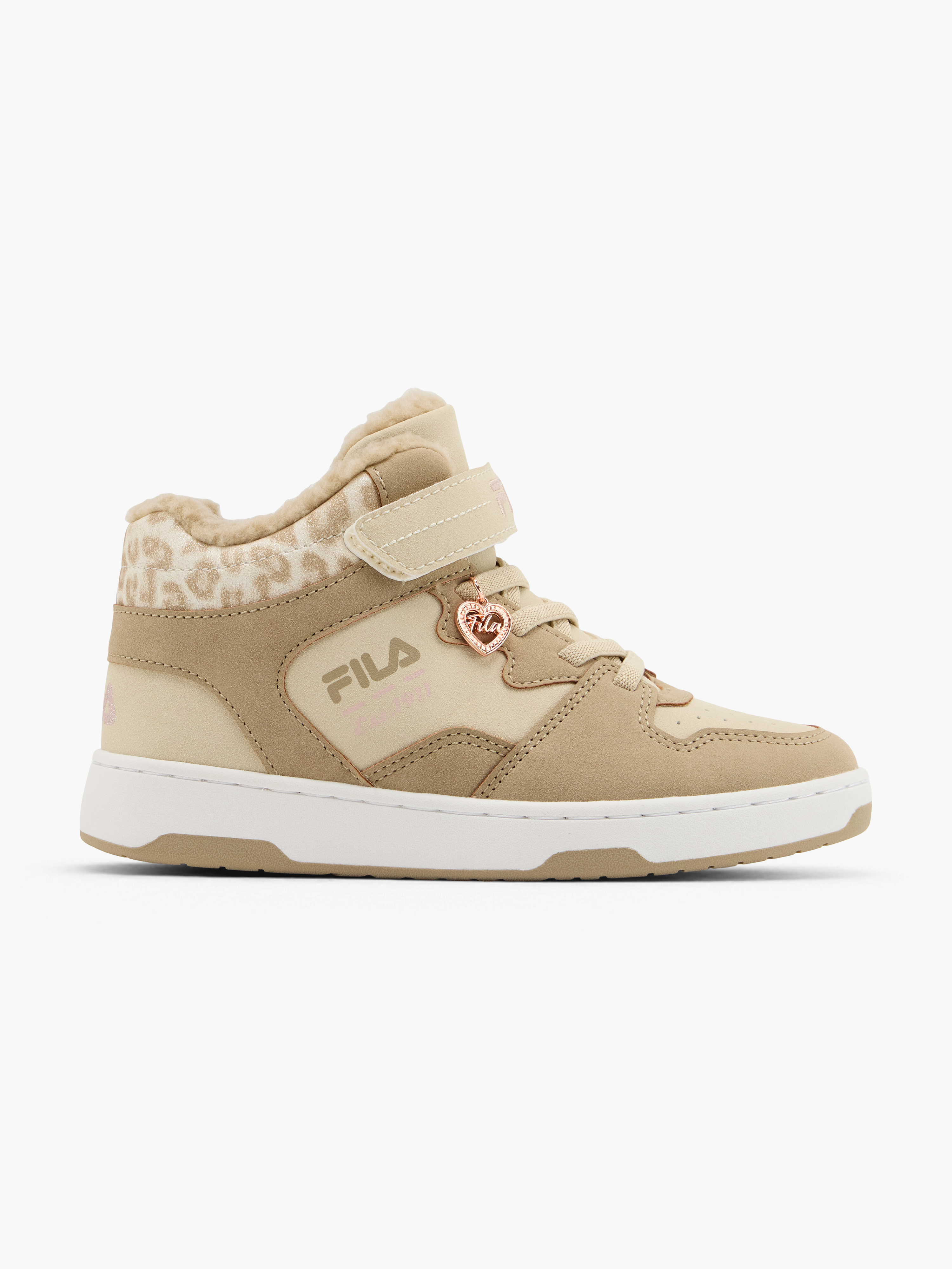 FILA Hoher Sneaker – Beige
