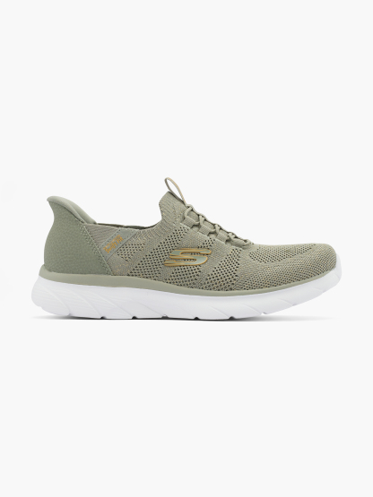Skechers SWIFT FIT SOLE PROVIDER Slip-Ons – Olive