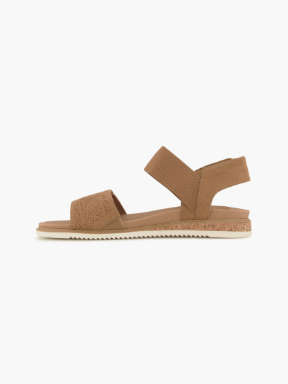 Skechers BOBS DESERT KISS Sandalette – Braun