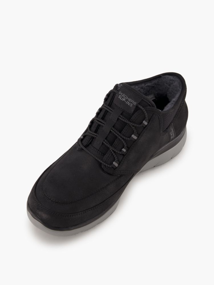 Skechers HANDS FREE SLIP-INS Hoher Sneaker – Schwarz