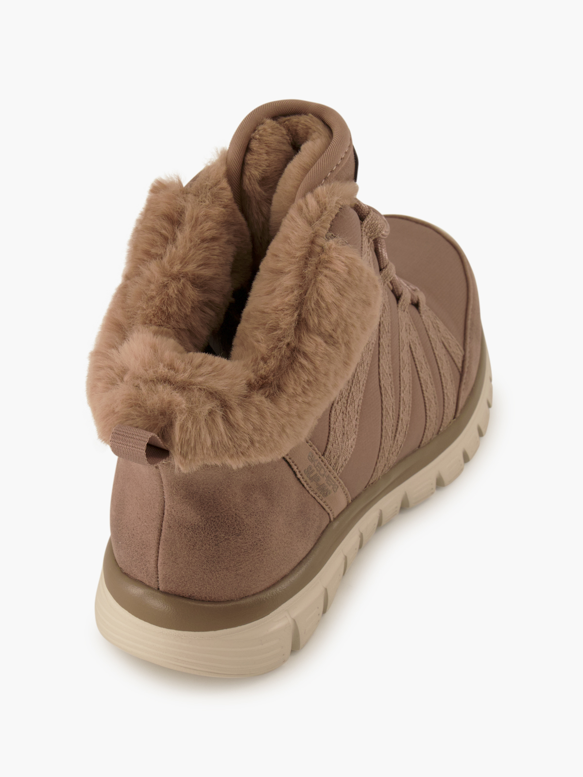 Skechers HANDS FREE SLIP-INS UNO RUGGED Schnürboots – Beige