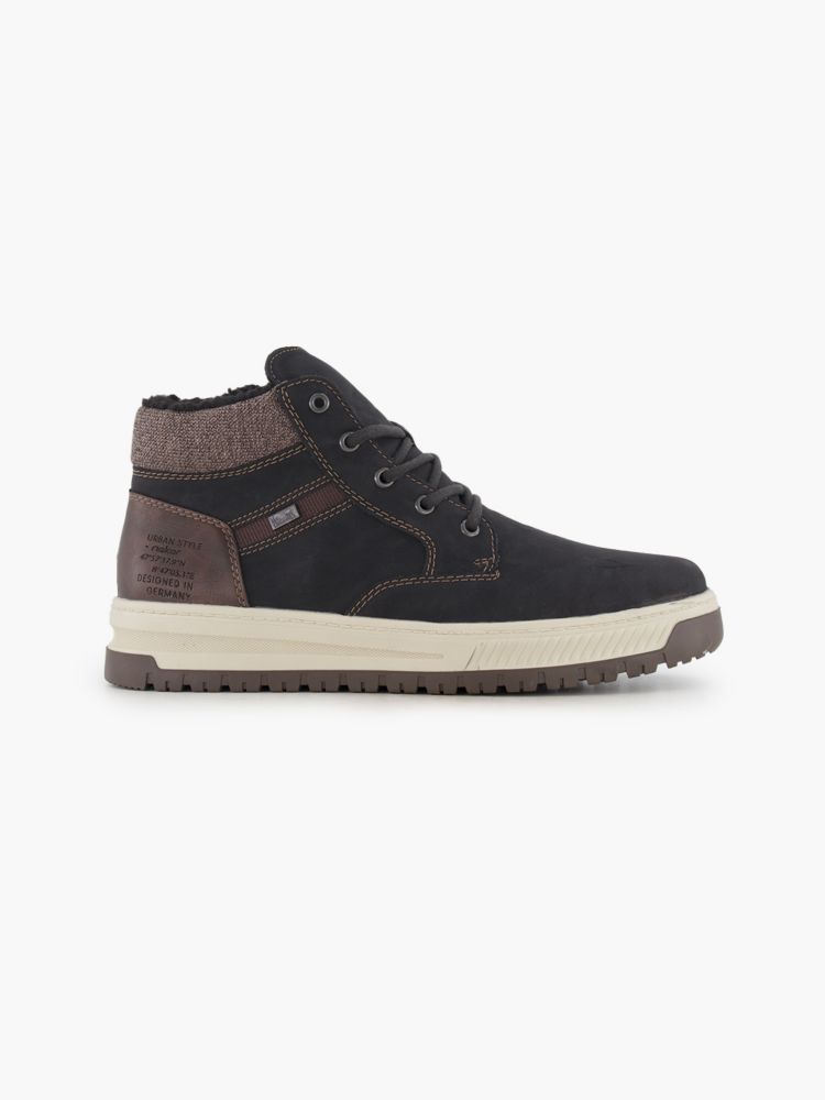 Rieker Schnürboots – Schwarz