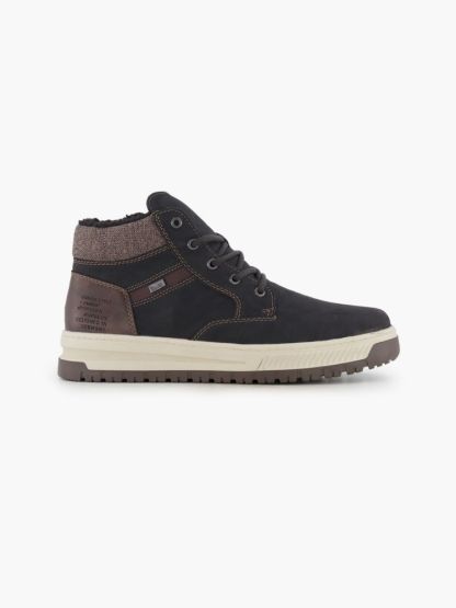 Rieker Schnürboots – Schwarz