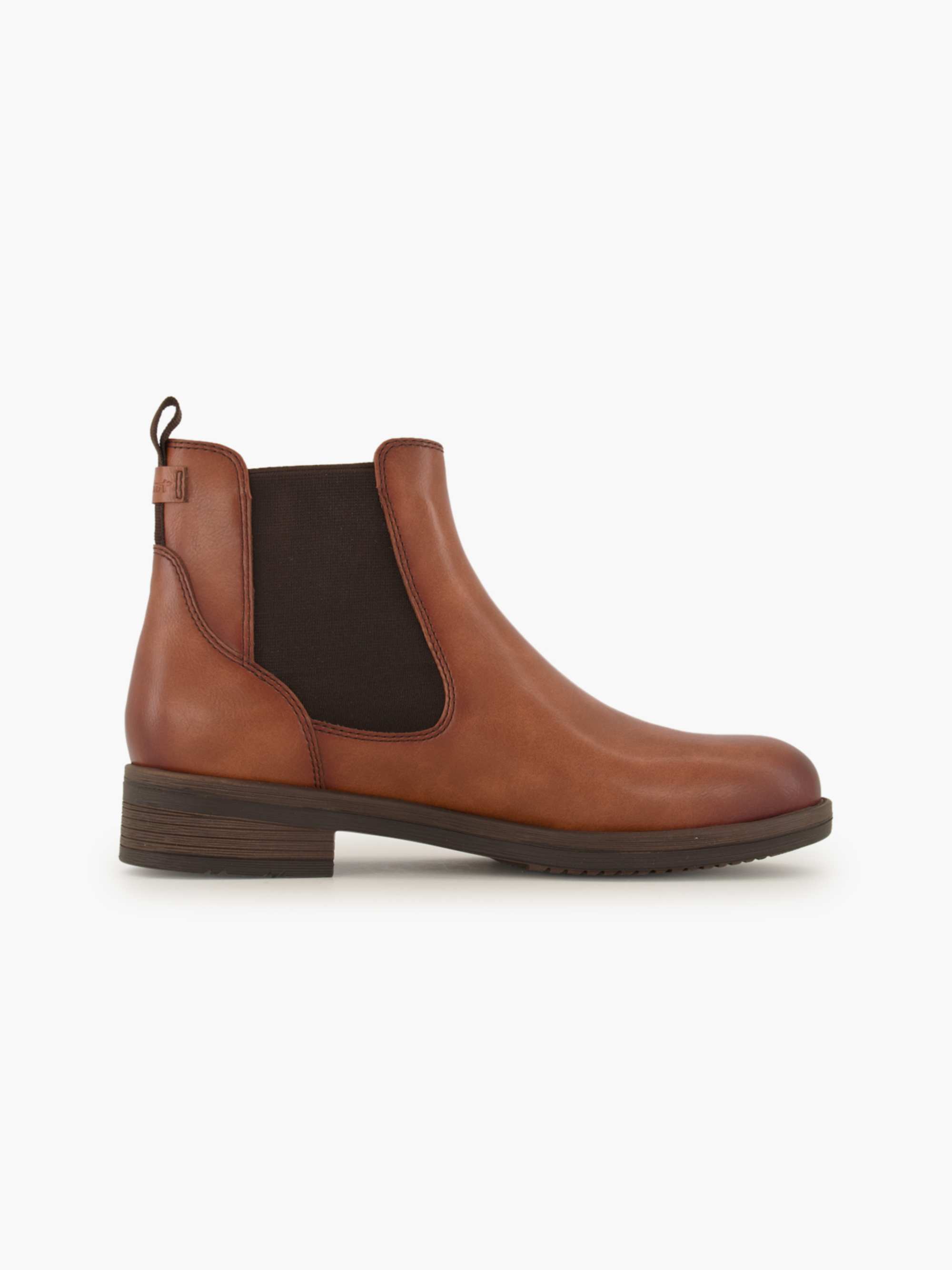 Tamaris Chelsea Boot – Beige – Cognac