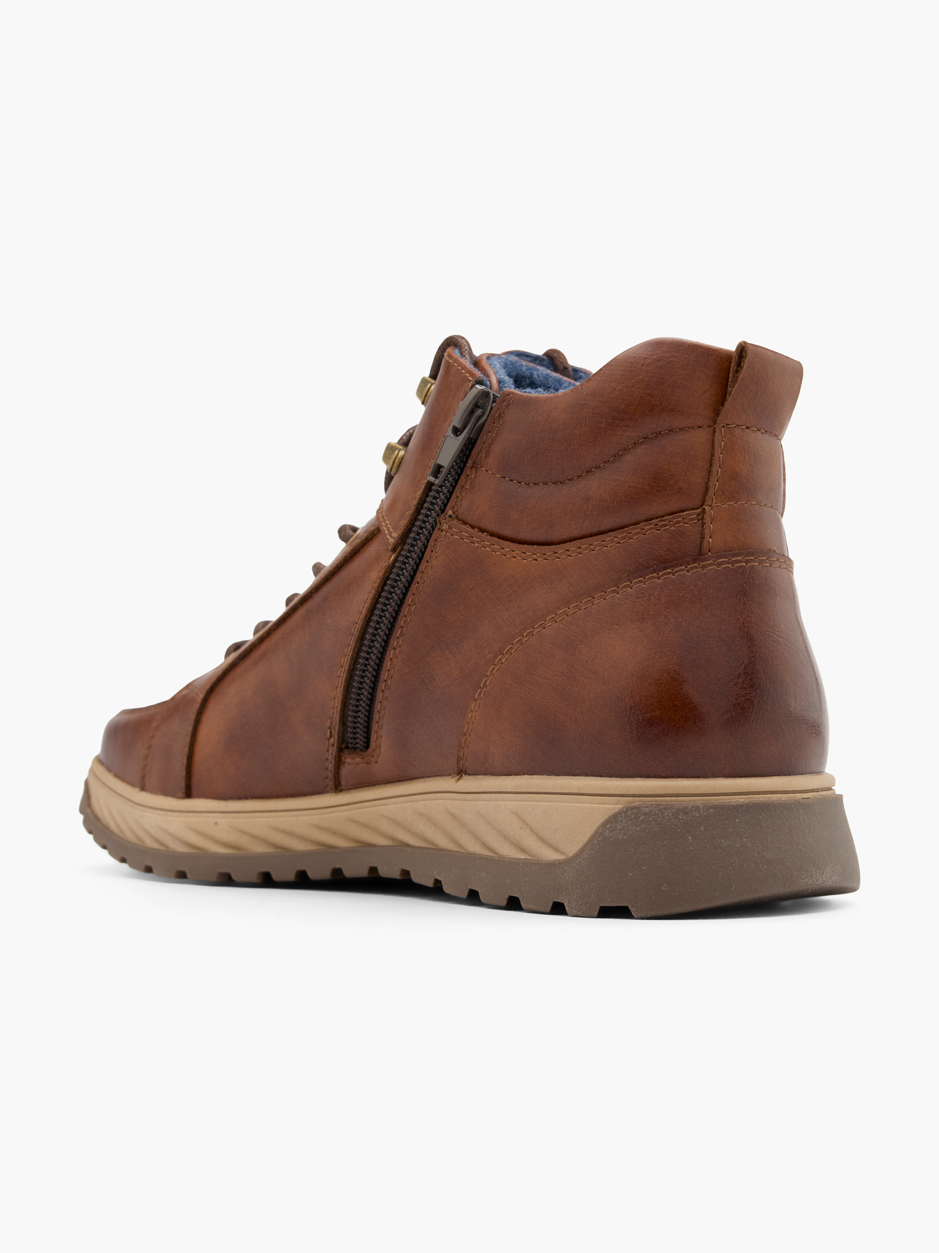 AM Shoe Schnürboots – Braun