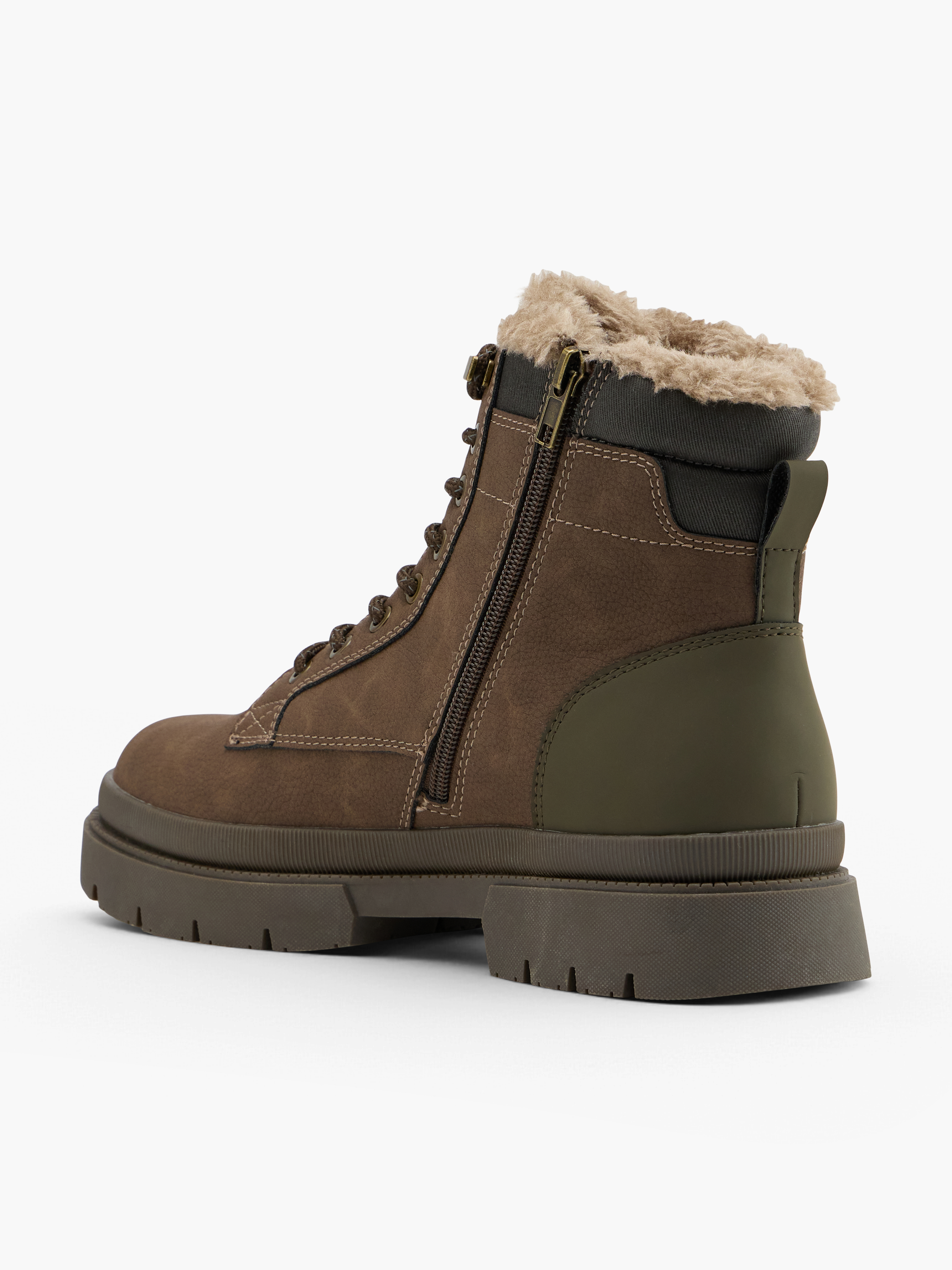 MUSTANG Schnürboots – Braun