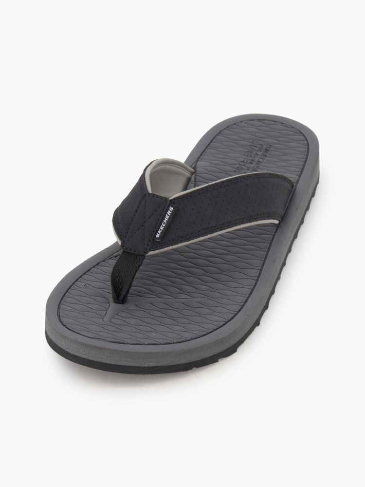 Skechers Pantoletten-Zehentrenner – Schwarz