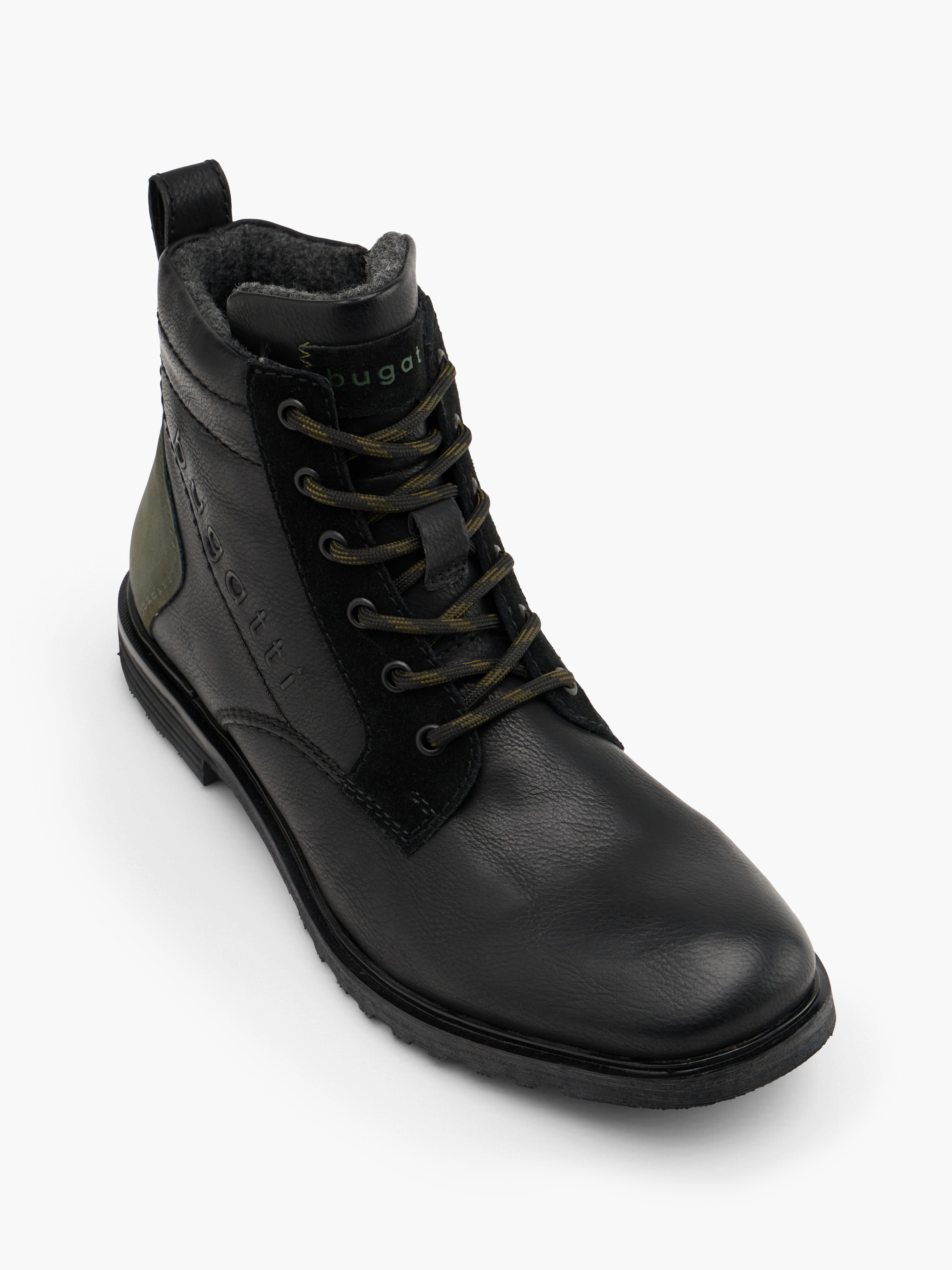 bugatti Schnürboots – Schwarz