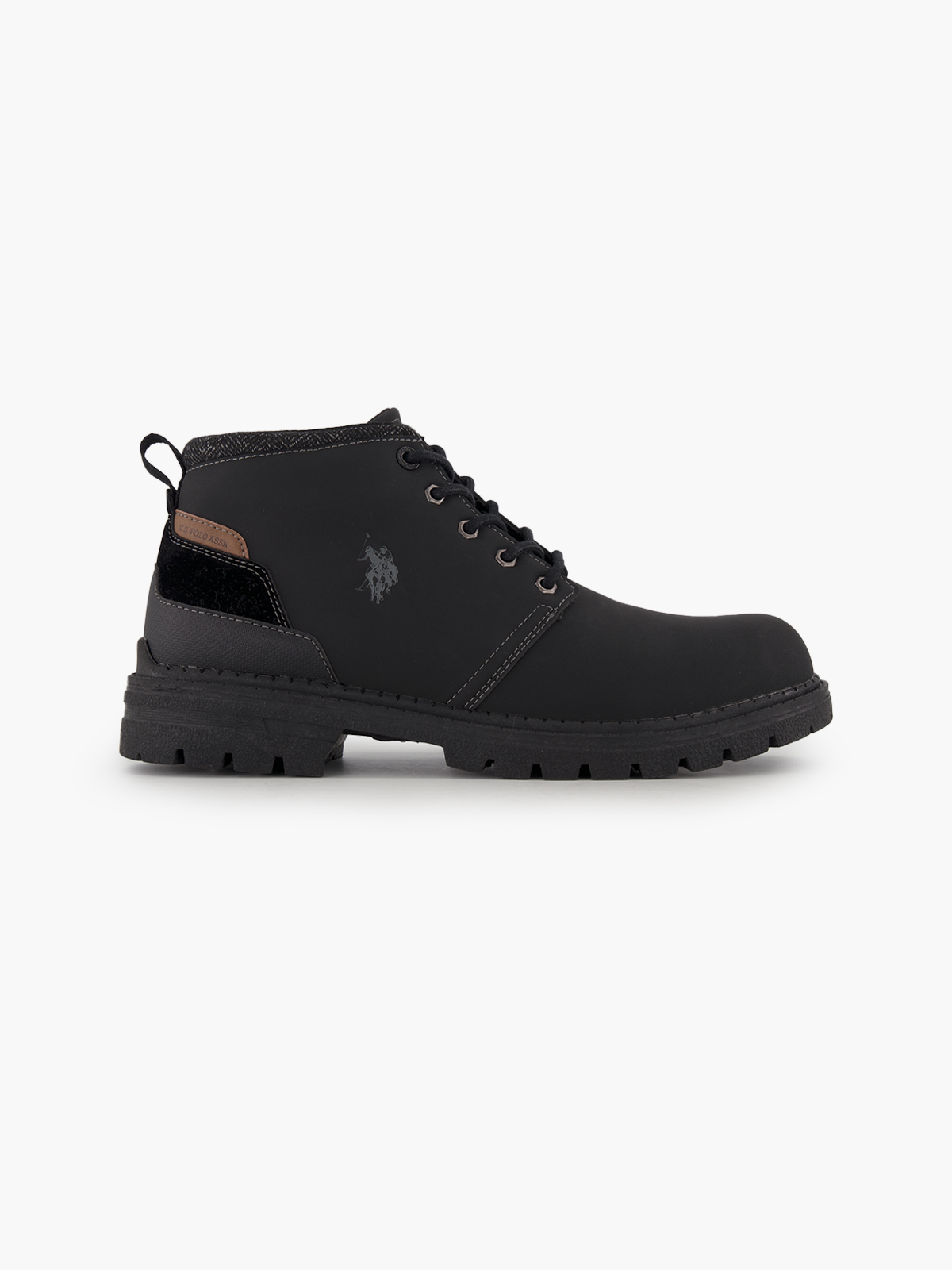 U.S. Polo Schnürboots – Schwarz