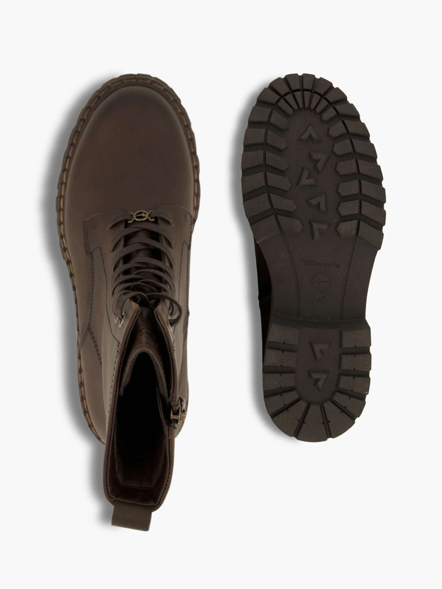 Tamaris Schnürboots – Braun – Braun
